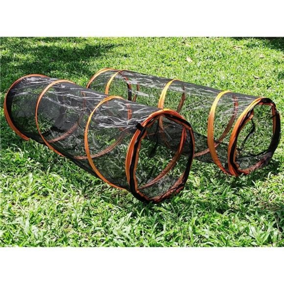 6-in-1 Outdoor Cat Tent with Cat Tunnel, Cat Playpen Play Tents Indoor/Outdoor - Picture 1 of 6